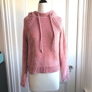 Gap chenille hooded sweater